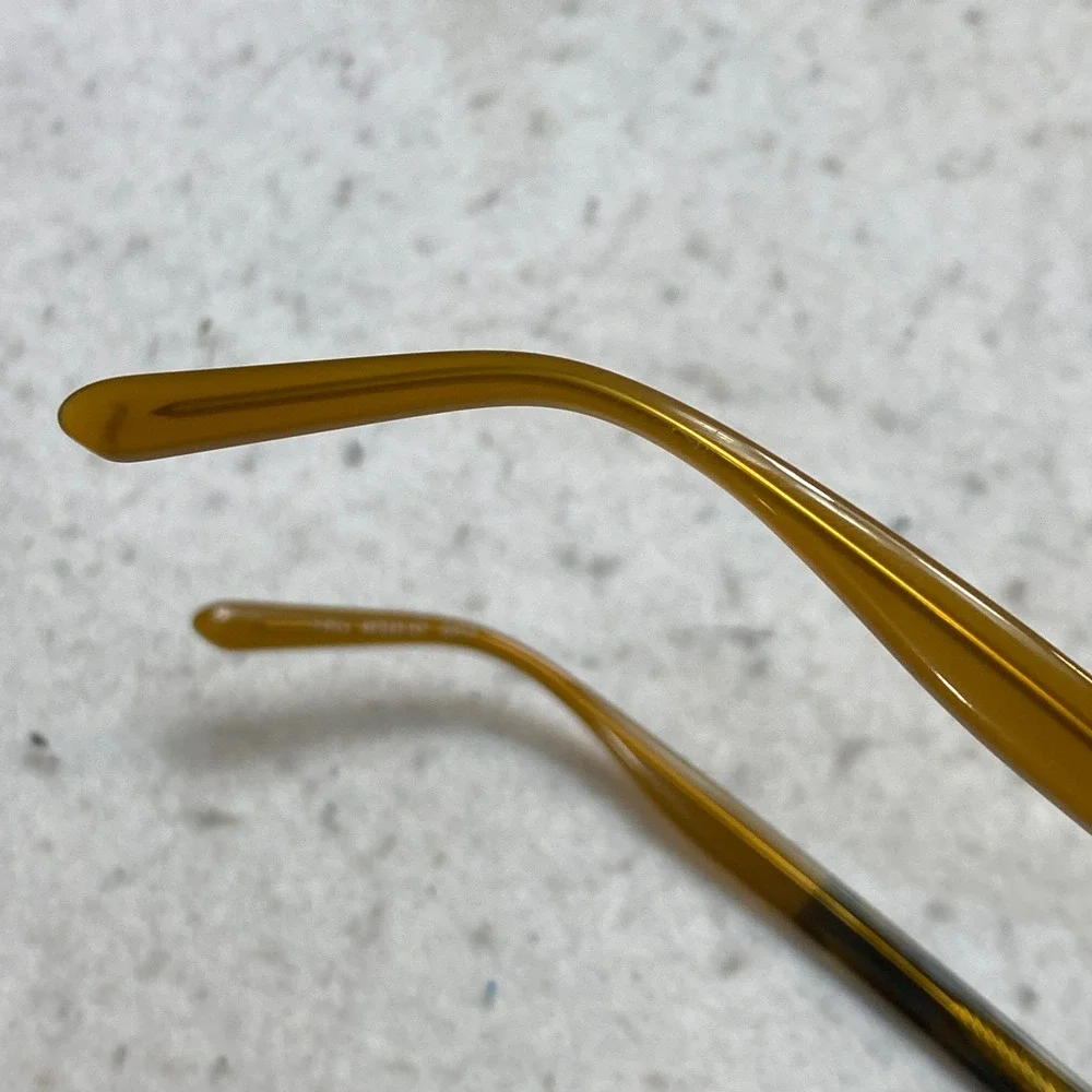 Jimmy Fairly P46LS Tortoise Shell Round Acetate Glasses Frames 49-23-147